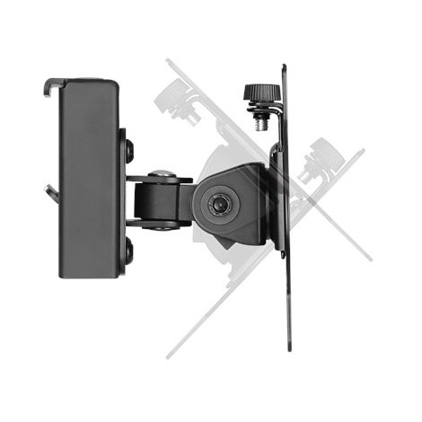 Logilink | Wall mount | Tilt, swivel, level adjustment, rotate | 13-27 "" | Maximum weight (capacity) 6.5 kg | Matt Black - 3